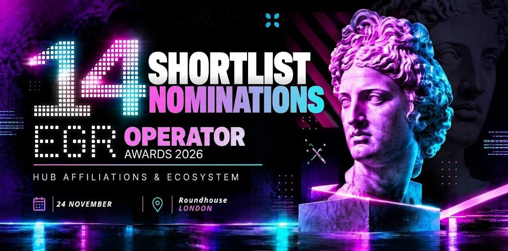 Hub Affiliations fa 14 agli EGR Operator Awards 2026 l’intero ecosistema vola nella shortlist internazionale