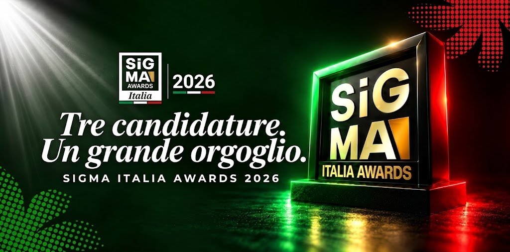 Sigma italia awards tre candidature
